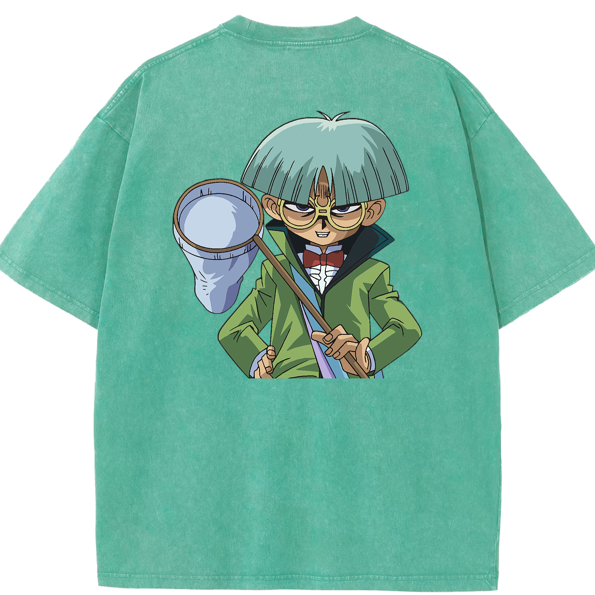 （画像用） 遊☆戯☆王 Yu-Gi-Oh! 綿100% ヴィンテージ風 半袖Tシャツ（背面プリント）